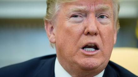 Härte zeigen im Kampf gegen Drogenmissbrauch: US-Präsident Donald Trump