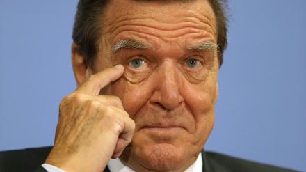 Der ehemalige Bundeskanzler Gerhard Schröder (SPD) 