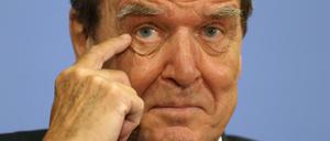 Der ehemalige Bundeskanzler Gerhard Schröder (SPD) 