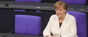 Bundeskanzlerin Angela Merkel (CDU).