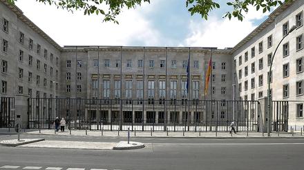 Das Bundesfinanzministerium in Berlin