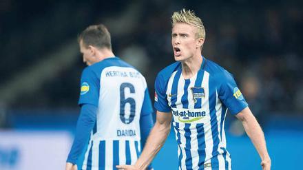 Alles im Blick. In den vergangenen drei Spielen setzte Herthas Trainer Pal Dardai den Norweger Per Skjelbred nicht ein. 