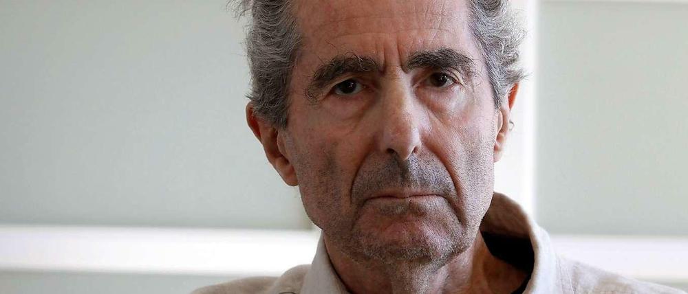 Der amerikanische Schriftsteller Philip Roth
