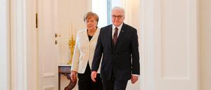 Die Bundeskanzlerin und der Bundespräsident am Mittwoch vergangener Woche.