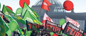 In Deutschland gab es einst viele Freihandelsgegner. Seit Trump auch einer ist, werden es weniger, zurecht fragt sich unser Kolumnist.