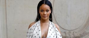 Sängerin Rihanna beklagt sich über ein Werbemotiv mit ihrem Foto.