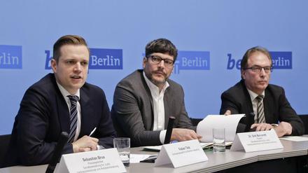 Justizsenator not amused bei der Vorstellung des Berliner Korruptionsberichts.