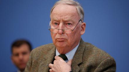 Alexander Gauland, AfD-Franktionschef im Bundestag.