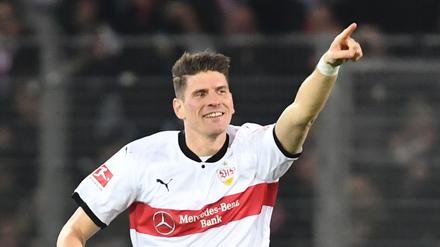 Mario Gomez weiß einfach, wo das Tor steht.