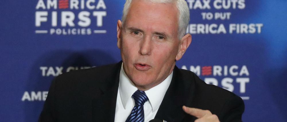 US-Vizepräsident Mike Pence.