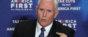 US-Vizepräsident Mike Pence.