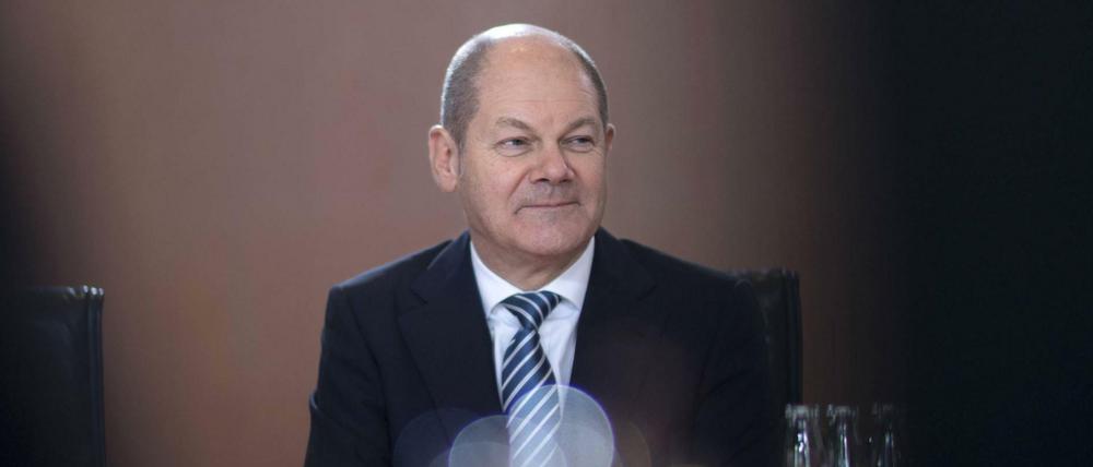 Olaf Scholz, neuer Bundesfinanzminister.