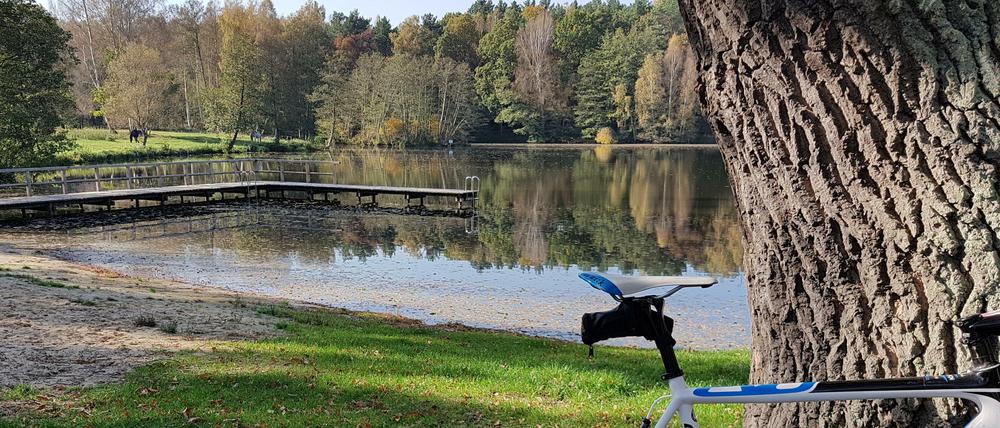 Badestelle in Emstal.