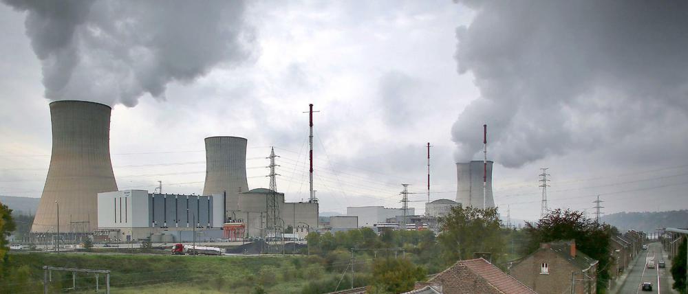 Das umstrittene Atomkraftwerk Tihange bei Huy (Belgien).