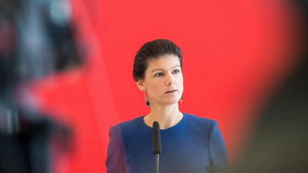 Linksfraktionschefin Sahra Wagenknecht.
