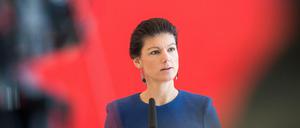 Linksfraktionschefin Sahra Wagenknecht.