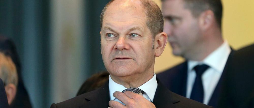 Bundesfinanzminister Olaf Scholz beim G20-Treffen in Buenos Aires.