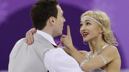 Erfolgreiches Paar: Olympiasieger sind Aljona Savchenko und Bruno Massot bereits, jetzt könnte der Weltmeistertitel folgen. aus Deutschland in Aktion.