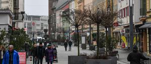 Das Cottbusser Stadtzentrum von Cottbus ist im vergangenen Jahr Schauplatz gewalttätiger Auseinandersetzungen zwischen Deutschen und Geflüchteten geworden.