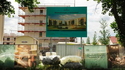 Wohnen am Stadtrand. In Schönefeld wird kräftig gebaut.