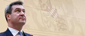 Markus Söder (CSU), Ministerpräsident von Bayern. 