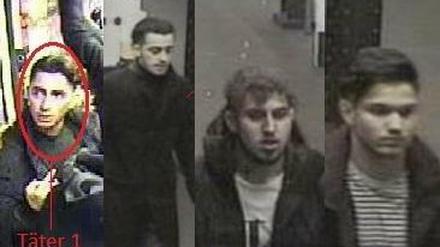 Mit diesen Fotos fahndet die Polizei nach den mutmaßlichen Tätern.