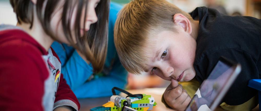 Digitale Schule. Der Bund will die Länder in dieser Legislaturperiode mit 3,5 Milliarden Euro unterstützen.