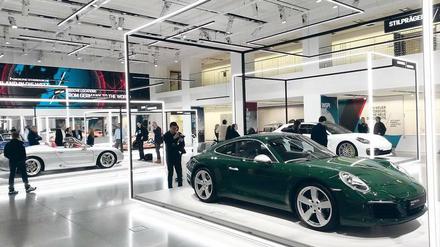 Das Millionending. Der Jubiläums-911er fürs Museum in Irischgrün wurde im Mai 2017 gebaut. Jetzt steht er in Berlin.
