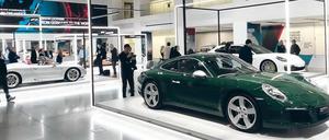 Das Millionending. Der Jubiläums-911er fürs Museum in Irischgrün wurde im Mai 2017 gebaut. Jetzt steht er in Berlin.