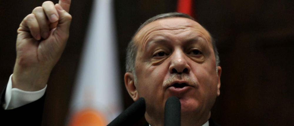 Der türkische Präsident Recep Tayyip Erdogan