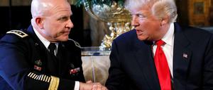 US-Präsident Donald Trump und H.R. McMaster