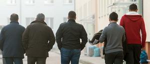 Asylbewerber in Eisenhüttenstadt (Brandenburg)