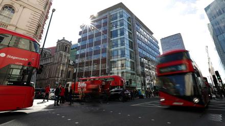 In diesem Haus in London sind die Büros von Cambridge Analytica untergebracht.