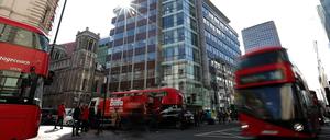 In diesem Haus in London sind die Büros von Cambridge Analytica untergebracht.