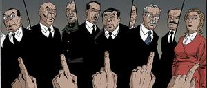 Stalins letzter Fingerzeig: Eine Szene aus dem besprochenen Buch.