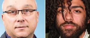 Jens Maier, Mitglied der AfD-Bundestagsfraktion, und Noah Becker.