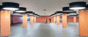 Gruselecke im Untergrund. Viele Fußgänger meiden den Tunnel am ICC, der einst eigens für sie dort angelegt wurde.