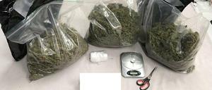 Die sichergestellten Drogen. 