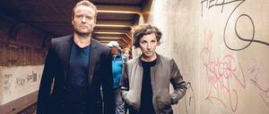 Es ist eher dem Zufall zuzuschreiben, dass bei Meret Becker und Mark Waschke (linkes Bild), die die Berliner „Tatort“-Kommissare spielen, Wohn- und Handlungsort übereinstimmen, denn bei Schauspielern ist die Hauptstadt ohnedies überaus beliebt. 