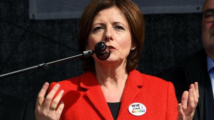 Malu Dreyer (SPD), Ministerpräsidentin des Landes Rheinland-Pfalz. 