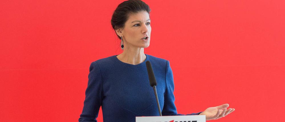 Sahra Wagenknecht, Fraktionsvorsitzende von (Die Linke)