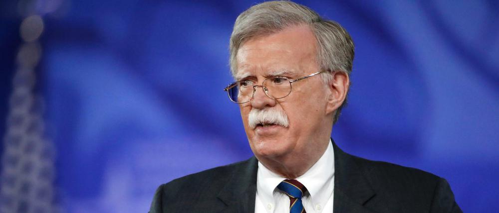John Bolton, der Hardliner. 