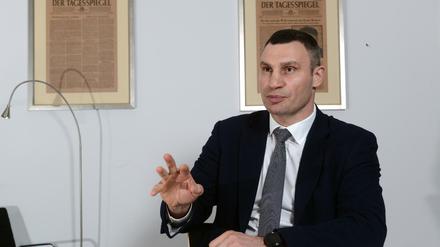 Vitali Klitschko, ukrainischer Politiker und ehemaliger Profiboxer. 