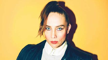 Die Musikerin Jenny Wilson aus Stockholm. 