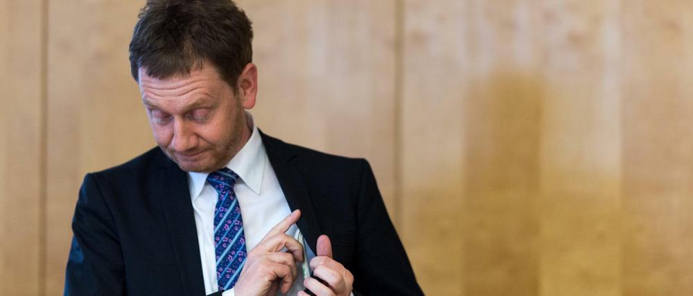 Der sächsische CDU-Ministerpräsident Michael Kretschmer