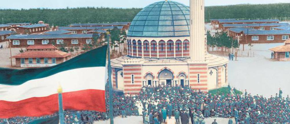 Toleranzsignal. 1914 wurde in Wünsdorf bei Zossen eine Moschee für kriegsgefangene Muslime gebaut.