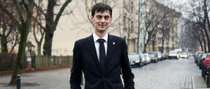 Der neue Bürgermeister von Neukölln, Martin Hikel (SPD)