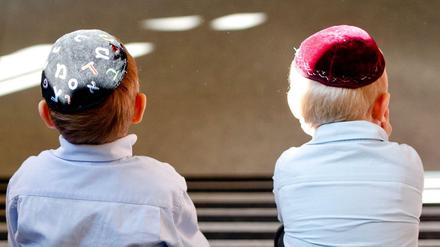Jüdische Kinder in Deutschland.