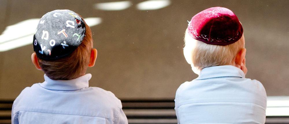 Jüdische Kinder in Deutschland.