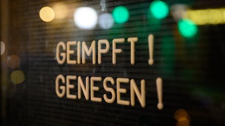 Die 2G-Regel wird gerade heftig diskutiert.